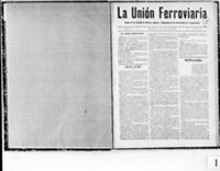 Unión Ferroviaria, La  1909-1927