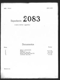 Ocariz Cestau, Agustín