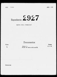 Sabina Parra, Federico