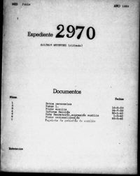 Salzman Menendez, Alfredo