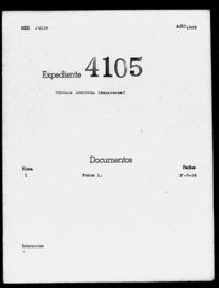 Vergara Argumosa, Esperanza