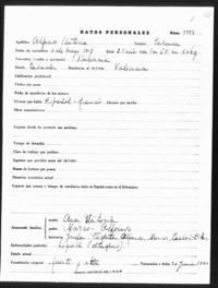 Alfonso Vitoria, Carmen