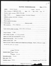 Burzaco Vázquez, Sandalio