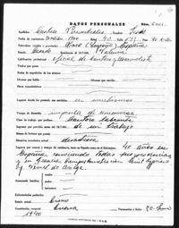 Castillo Bernunbrales, Jesús