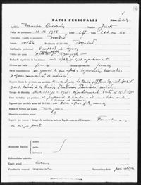 Martín Calderón, Justo