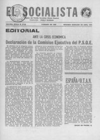Socialista, El  p 02824 - (1975/04/01)