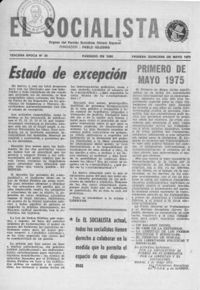Socialista, El  p 02824 - (1975/05/01)