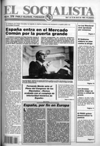 Socialista, El  p 02824 - (1985/04/01)