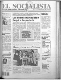 Socialista, El  p 02824 - (1985/09/15)