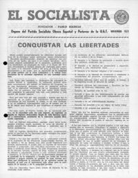 Socialista Interior, El  p 02827 - (1972/11/01)